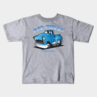 Rad Pickup Cartoon Car Toon Kids T-Shirt